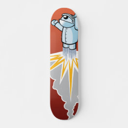 ROCKETBOT! PERSOONLIJK SKATEBOARD