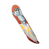 ROCKETBOT! PERSOONLIJK SKATEBOARD (Voorkant)