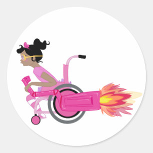 Rocketchair Sticker