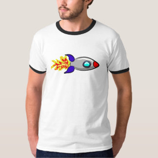 Rocketing door ruimte t-shirt