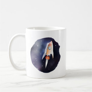 Rocketing into the Stars: een onstuimige ruimtevaa Koffiemok