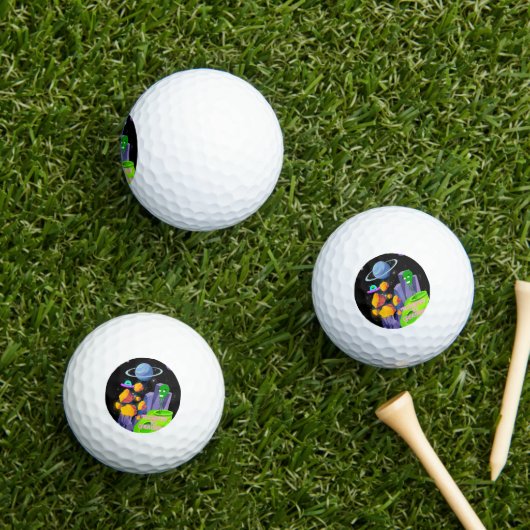 ROCKETING NAAR GROOTHEID GOLFBALLEN (Insitu Gras)