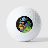 ROCKETING NAAR GROOTHEID GOLFBALLEN (Voorkant)