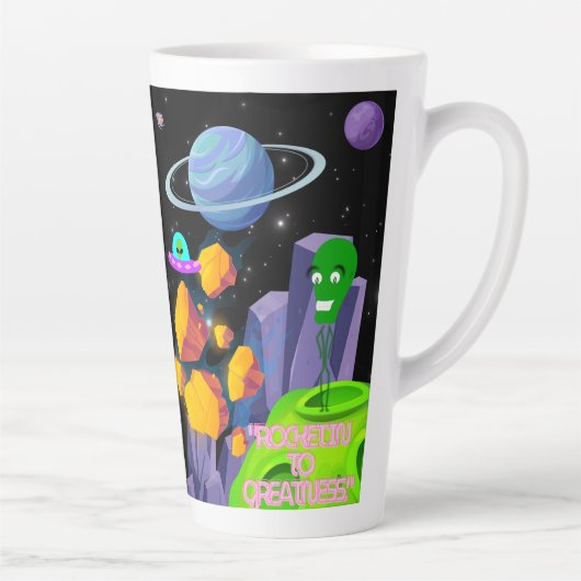 ROCKETING NAAR GROOTHEID LATTE MOK (Rechts)