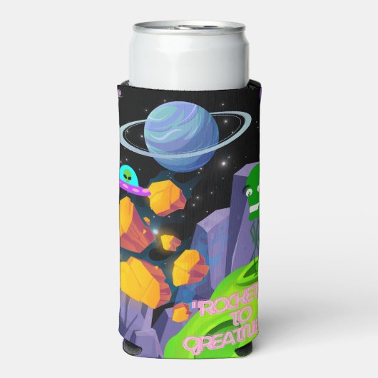 ROCKETING NAAR GROOTHEID SELTZER BLIKJESKOELER (Seltzer Voorkant)