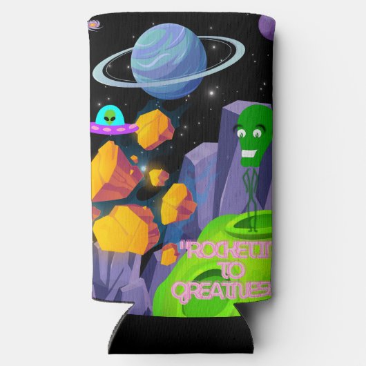 ROCKETING NAAR GROOTHEID SELTZER BLIKJESKOELER (Achterkant)