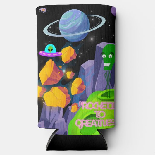 ROCKETING NAAR GROOTHEID SELTZER BLIKJESKOELER (Voorkant)