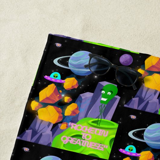 ROCKETING NAAR GROOTHEID STRANDLAKEN (In situ)