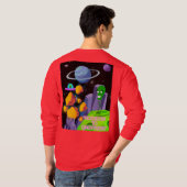 ROCKETING NAAR GROOTHEID T-SHIRT (Achterkant volledig)