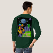 ROCKETING NAAR GROOTHEID T-SHIRT (Achterkant volledig)