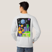 ROCKETING NAAR GROOTHEID T-SHIRT (Achterkant volledig)