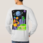 ROCKETING NAAR GROOTHEID T-SHIRT (Achterkant)