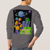 ROCKETING NAAR GROOTHEID T-SHIRT (Achterkant)