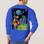 ROCKETING NAAR GROOTHEID T-SHIRT (Achterkant)