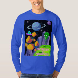 ROCKETING NAAR GROOTHEID T-SHIRT