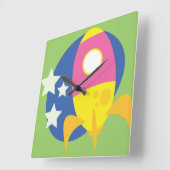 Rocketkoffer Vierkante Klok (Hoek)