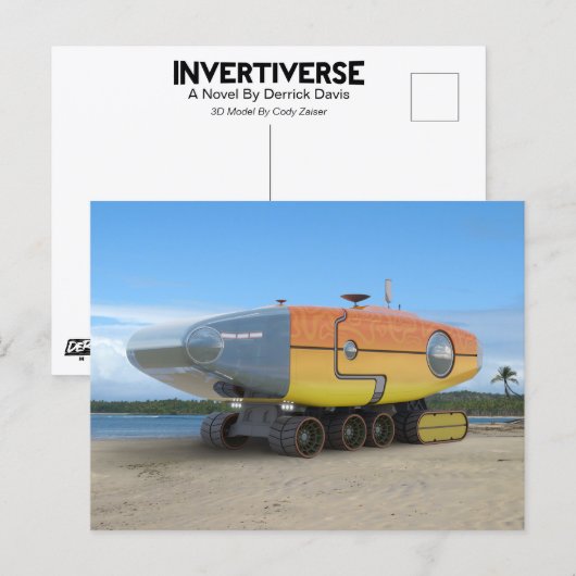 RocketLodge 3D Beach - Briefkaart (Voorkant / Achterkant)