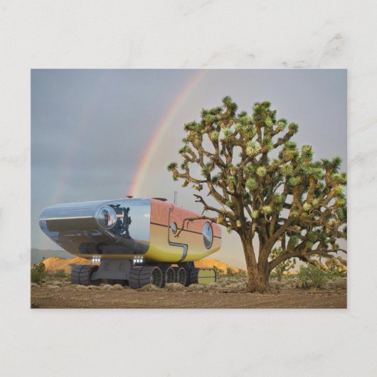 RocketLodge 3D Desert Joshua Tree - Briefkaart (Voorkant)