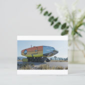 RocketLodge 3D Desert Road - Briefkaart (Staand voorkant)