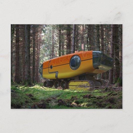 RocketLodge 3D Forest - Briefkaart (Voorkant)