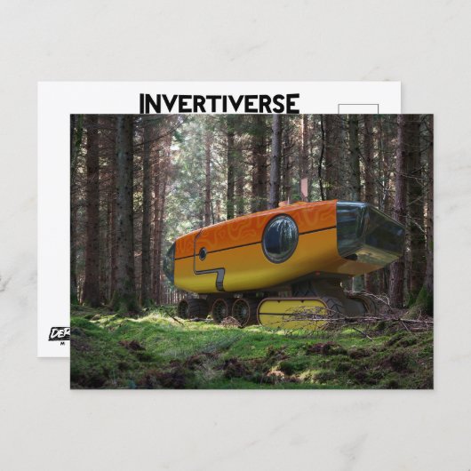 RocketLodge 3D Forest - Briefkaart (Voorkant / Achterkant)