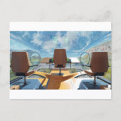 RocketLodge 3D Interieur Cabin - Briefkaart (Voorkant)