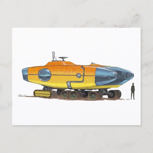 RocketLodge - Briefkaart (Voorkant)