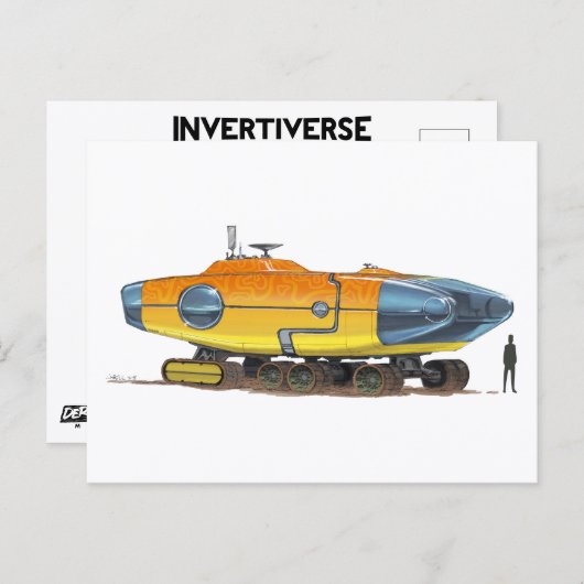 RocketLodge - Briefkaart (Voorkant / Achterkant)