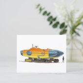 RocketLodge - Briefkaart (Staand voorkant)