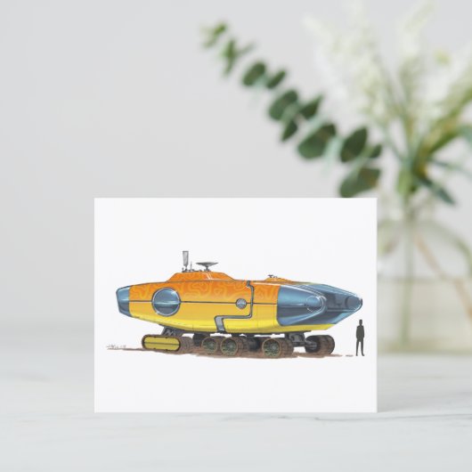 RocketLodge - Briefkaart (Staand voorkant)