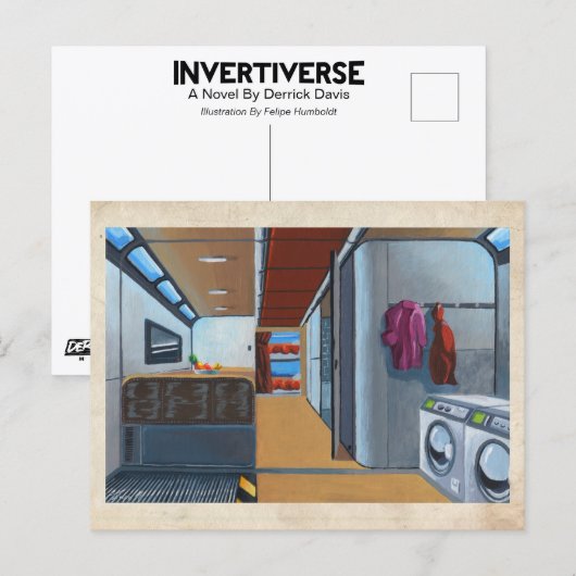 RocketLodge Living Quarters - Briefkaart (Voorkant / Achterkant)