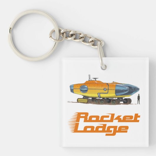 RocketLodge - Sleutelhanger (Voorkant)