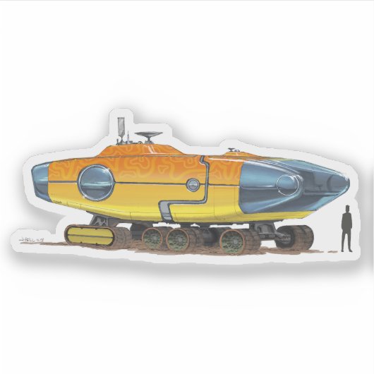 RocketLodge - Sticker (Voorkant)
