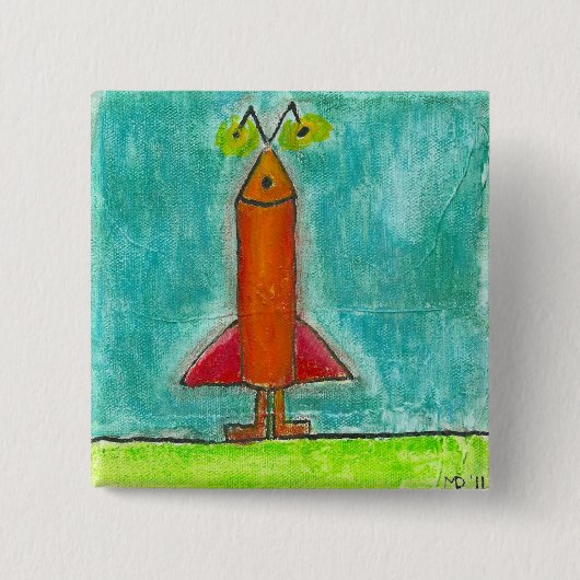 ROCKETMAN Button (Voorkant)