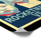Rocketman Vs De Dotard Kim Jong Un Grappig Trump M Poster (Hoek)