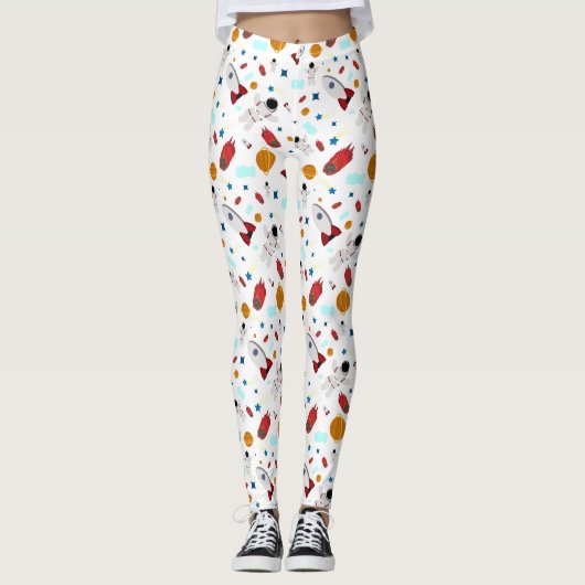 Rockets en astronauten leggings (Voorkant)