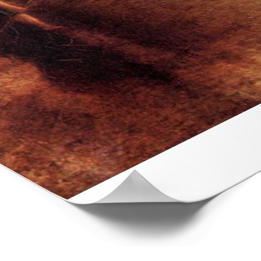 Rockets en blauwe lichten van Joseph Mallord Turne Poster (Hoek)