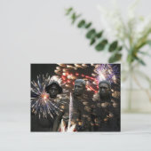 Rockets Red Gprong Briefkaart (Staand voorkant)
