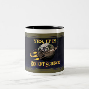 RocketScienceMug Tweekleurige Koffiemok