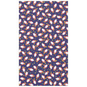 Rocketship Buitenspace Cute Kind Birthday Tafelkleed (Voorkant)