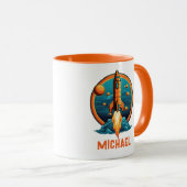 Rocketship Mok (Voorkant rechts)