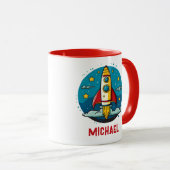 Rocketship Mok (Voorkant rechts)