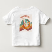 Rocketship nieuw avontuur kinder shirts (Achterkant)