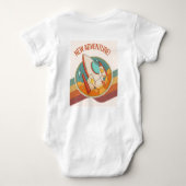 Rocketship nieuw avontuur romper (Achterkant)