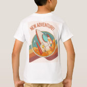 Rocketship nieuw avontuur t-shirt (Achterkant)