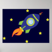 Rocketship Poster (Voorkant)