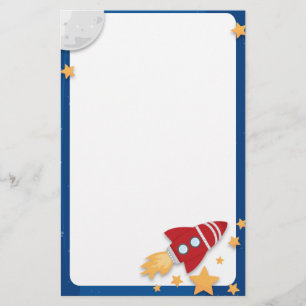 Rocketship Stationery Briefpapier