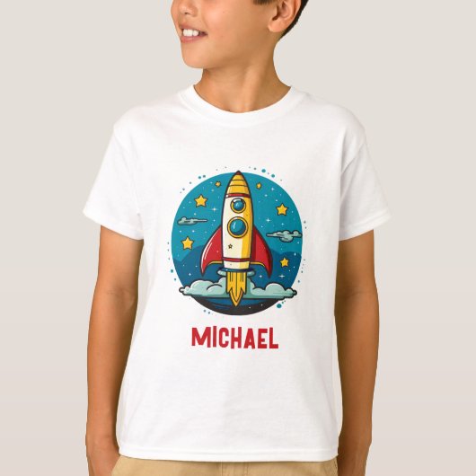 Rocketship T-shirt (Voorkant)