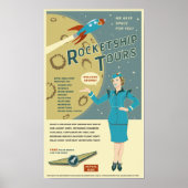 Rocketship Tours Poster (Voorkant)