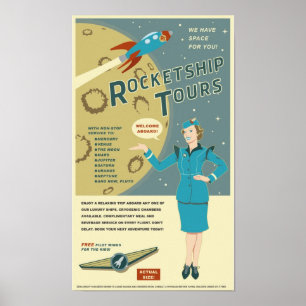 Rocketship Tours Poster